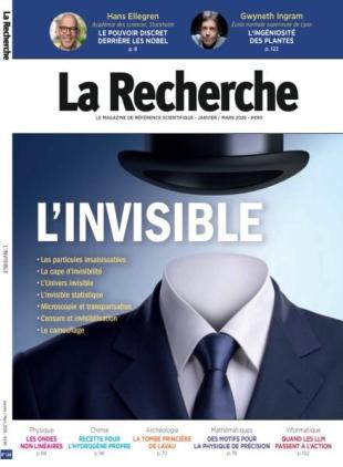 La Recherche - Janvier-Fevrier-Mars 2026