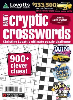 Lovatts Handy Cryptic - Issue 118 2025