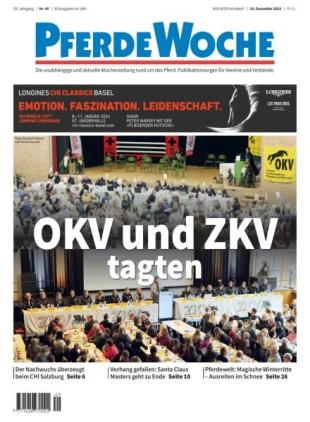 PferdeWoche - 10 Dezember 2025