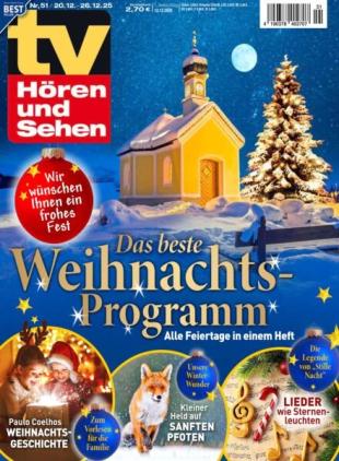 TV HOren und Sehen - 12 Dezember 2025