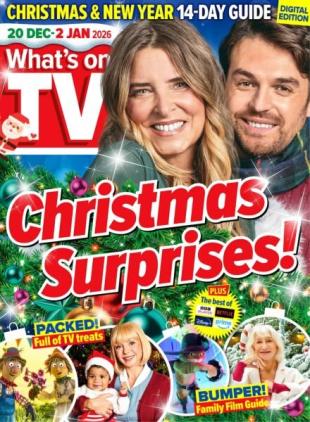 What's on TV - 20 December 2025