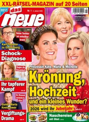 Das Neue - 31 Dezember 2025