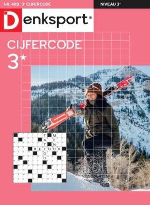 Denksport Cijfercode 3 - 21 Januari 2026