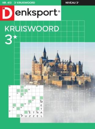 Denksport Kruiswoord 3 - 21 Januari 2026