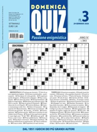 Domenica Quiz - 29 Gennaio 2026