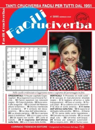 Facili Cruciverba - Gennaio 2026
