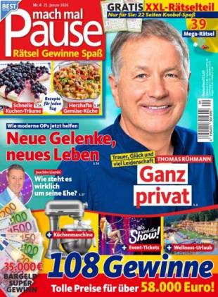 Mach mal Pause - 21 Januar 2026