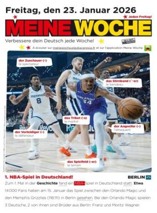 Meine Woche - 22 Januar 2026