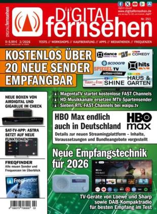 Digital Fernsehen - Ausgabe 2 2026