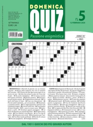 Domenica Quiz - 12 Febbraio 2026