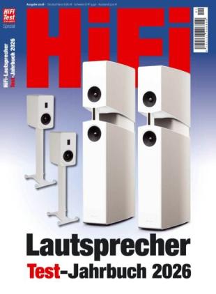 HiFi-Lautsprecher Test-Jahrbuch - Ausgabe 1 2026