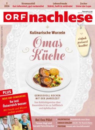 ORF nachlese - Februar 2026