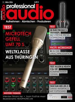 Professional Audio - Marz 2026