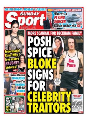 Sunday Sport - 25 January 2026