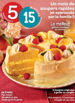 5 Ingredients 15 Minutes - Avril 2026