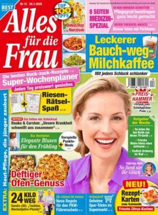 Alles fur die Frau - 20 Marz 2026