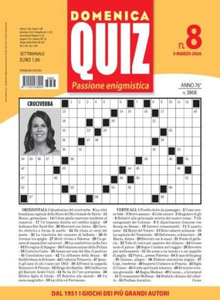 Domenica Quiz - 5 Marzo 2026