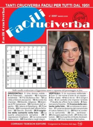 Facili Cruciverba - Marzo 2026