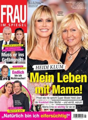 Frau im Spiegel - 25 Februar 2026