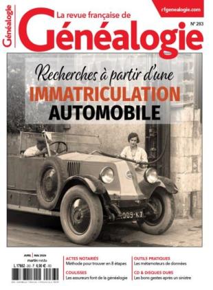 La Revue francaise de Genealogie - Avril-Mai 2026