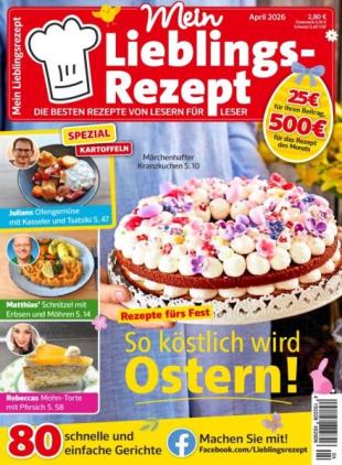 Mein Lieblingsrezept - April 2026