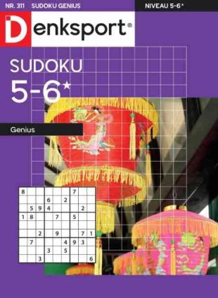 Denksport Sudoku 5-6 genius - April 2026