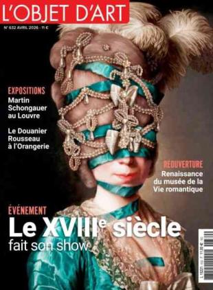 L'Objet D'Art - Avril 2026
