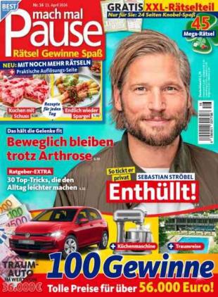 Mach mal Pause - 15 April 2026