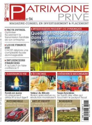 Patrimoine Prive - Mars-Mai 2026