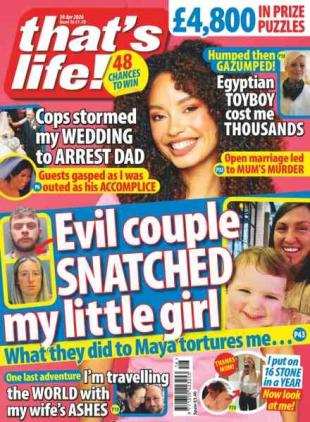 that's life! UK - 23 April 2026