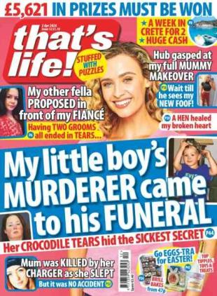 that's life! UK - 26 March 2026