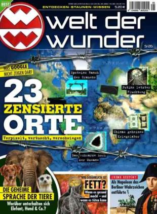 Welt der Wunder - Mai 2026