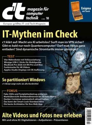 c't Magazin Fur Computertechnik - 02 Mai 2026
