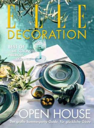 Elle Decoration Germany - Mai-Juni 2026
