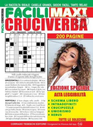 Facili Cruciverba - Maggio-Luglio 2026