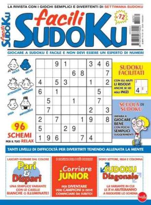 Facili Sudoku - Maggio 2026