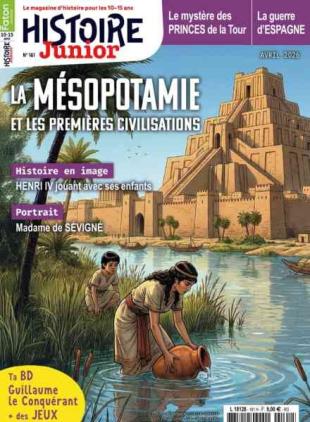 Histoire Junior - Avril 2026
