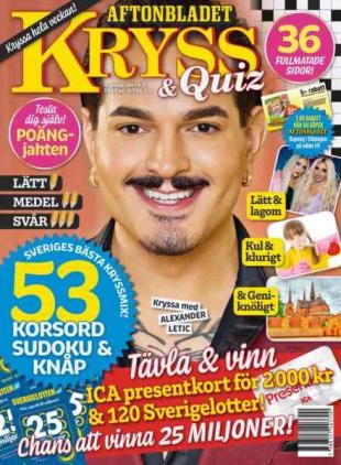 Kryss & Quiz - 11 Maj 2026