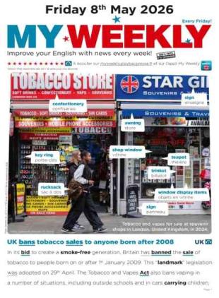 My Weekly fr - 8 Mai 2026