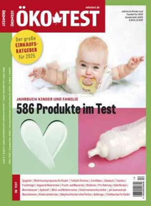 Okotest Jahrbuch - Kinder und Familie 2025