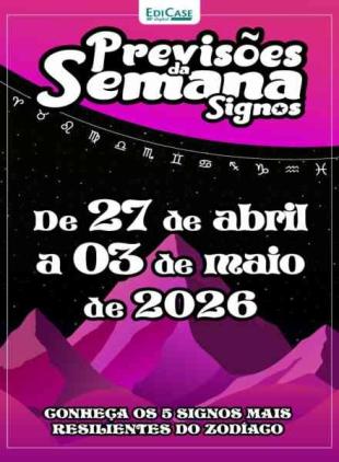 Previsoes da Semana - 27 Abril 2026