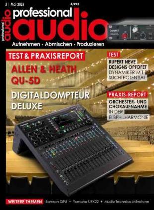 Professional Audio - Mai 2026