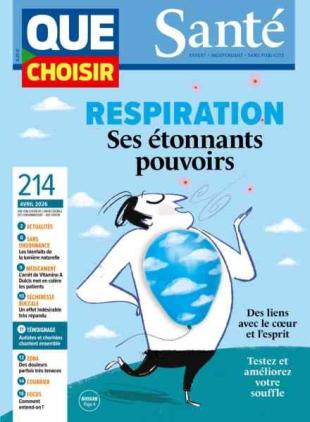 Que Choisir Sante - Avril 2026