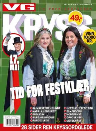 VG Kryssord - 4 Mai 2026