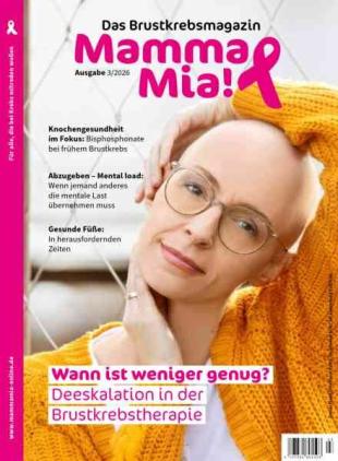Mamma Mia! Brustkrebsmagazin - Nr 3 2026