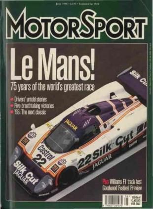 Motor Sport Magazine - June 1998