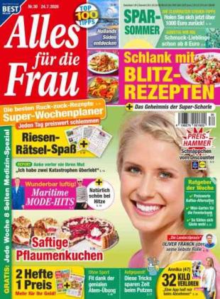 Alles fur die Frau - 24 Juli 2026