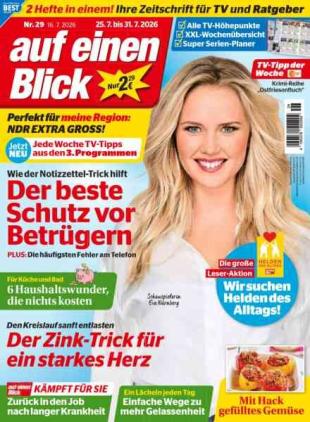 Auf Einen Blick - 16 Juli 2026