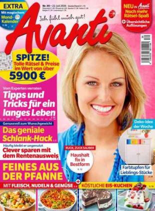 Avanti - 22 Juli 2026