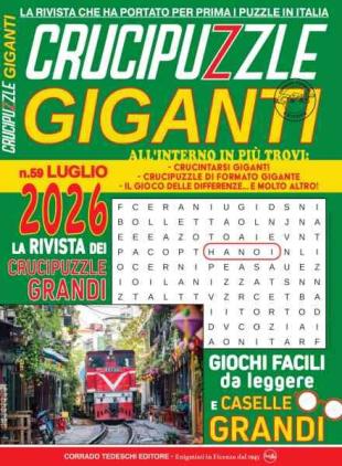 Crucipuzzle Giganti - Luglio 2026